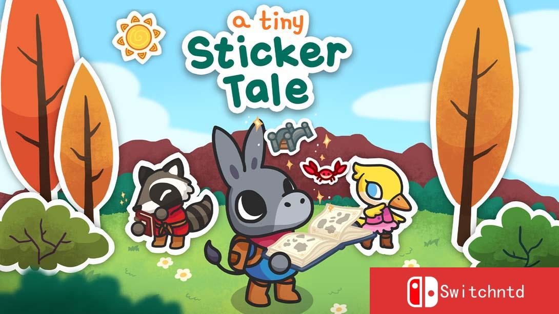 【美版】小小贴纸故事 .A Tiny Sticker Tale 中文