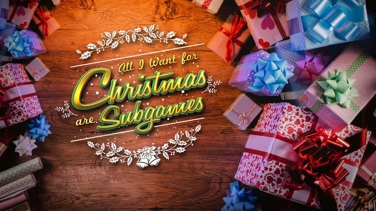 圣诞节我只想玩小游戏丨All I Want for Christmas are Subgames CE