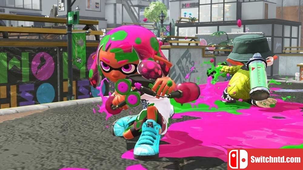 switch金手指——《喷射战士2 Splatoon 2》欧版