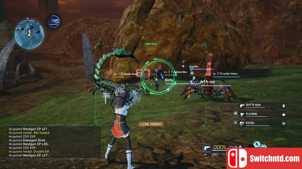 switch金手指——《刀剑神域：夺命凶弹》