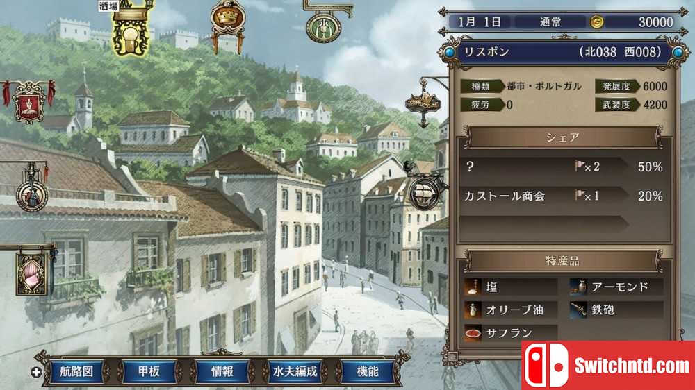switch金手指——《大航海时代Ⅳ威力加强版HD》v1.02金手指（亚版）分享