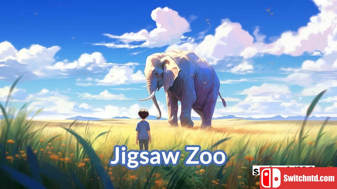【美版】动物园拼图 .Jigsaw Zoo 英语