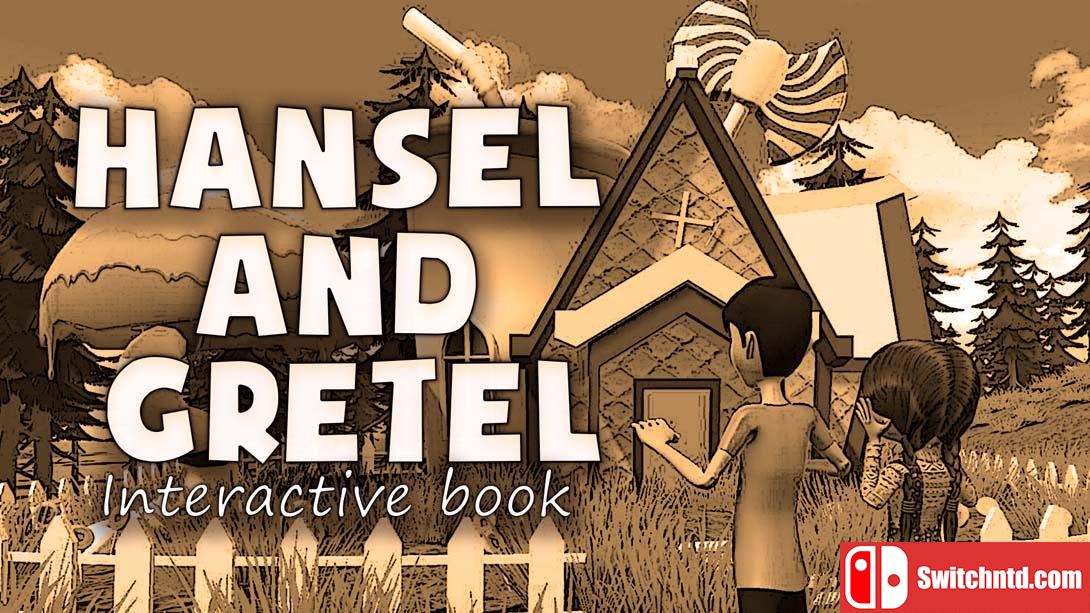 【美版】汉赛尔与格莱特 Hansel and Gretel: Interactive Book 英语
