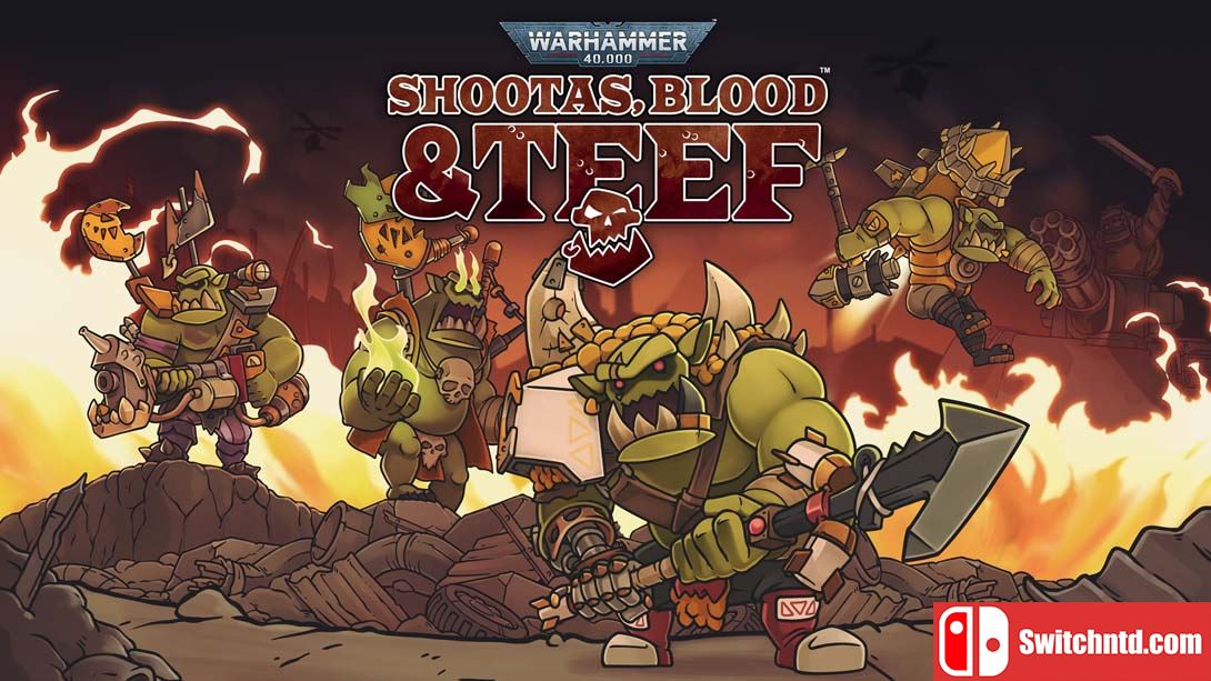 【美版】战锤40K：枪声、鲜血和铁拳 .Shootas, Blood and Teef 中文