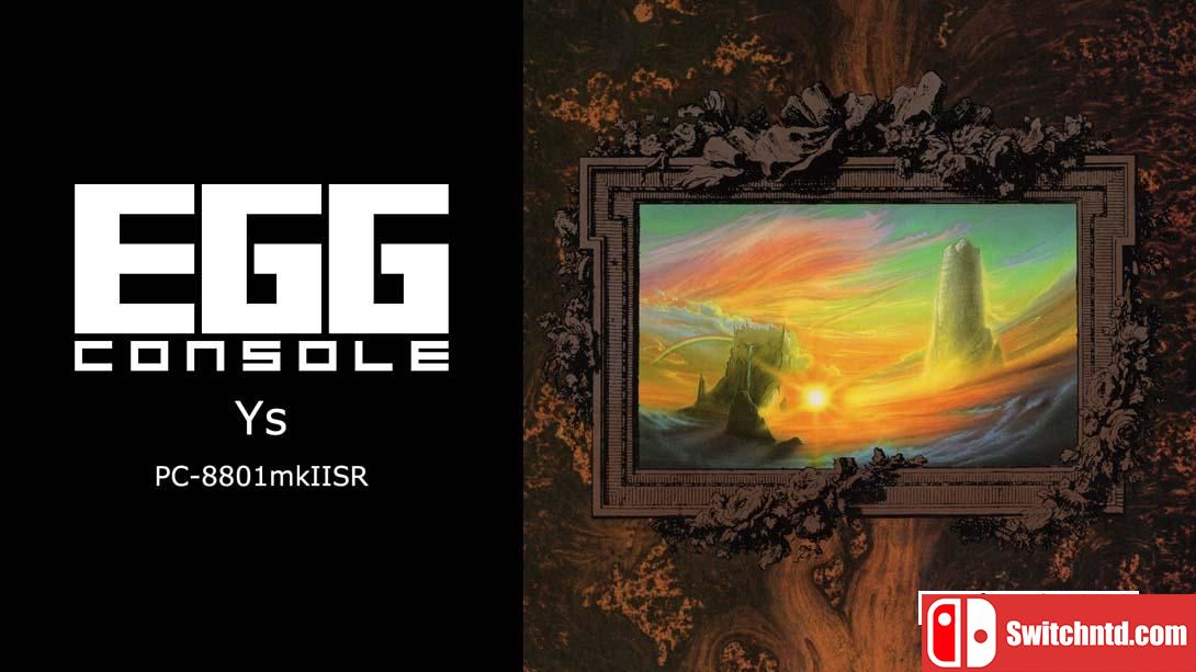 【美版】EGGCONSOLE Ys PC-8801mkIISR 英语