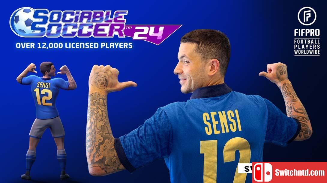 【美版】社交足球24 .Sociable Soccer 24 中文