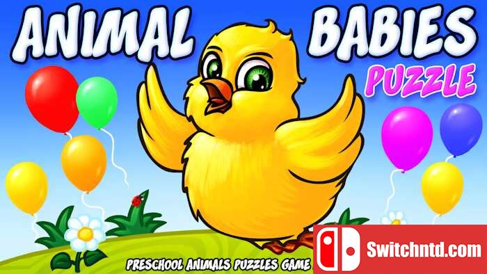 动物婴儿拼图：儿童学龄前动物拼图游戏丨Animal Babies Puzzle – Preschool Animals Puzzles Game for Kids