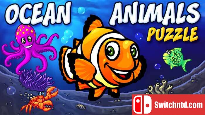 海洋动物拼图丨Ocean Animals Puzzle