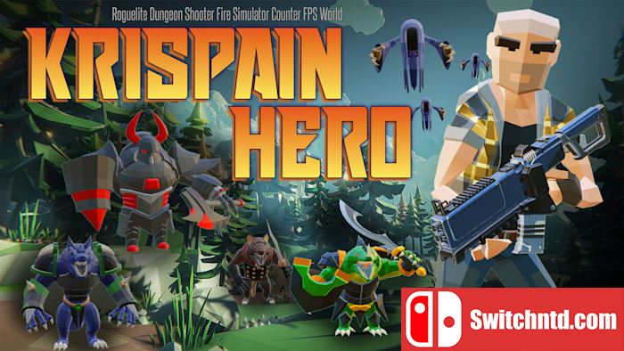 克里斯潘英雄：流氓精英地下城射手丨Krispain Hero Roguelite Dungeon Shooter Fire Simulator Counter FPS World