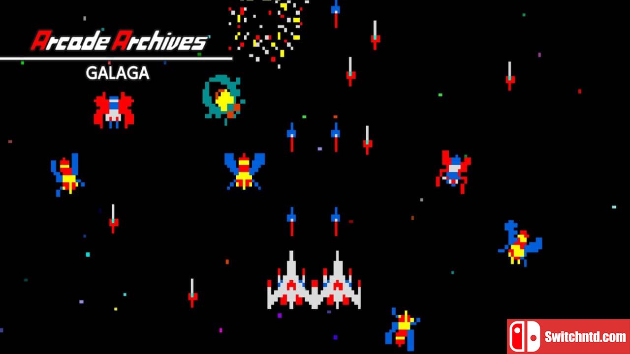 街机博物馆：大蜜蜂丨Arcade Archives GALAGA