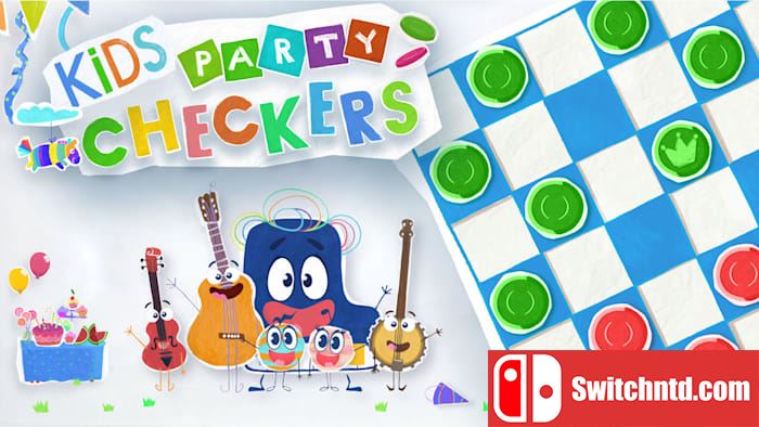儿童派对跳棋丨Kids Party Checkers