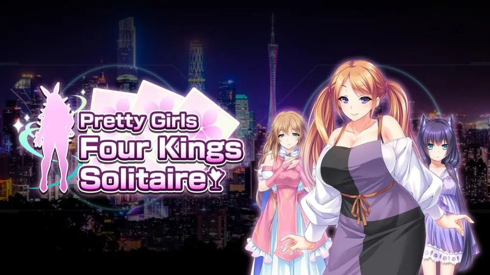 漂亮女孩：四王扑克丨Pretty Girls Four Kings Solitaire