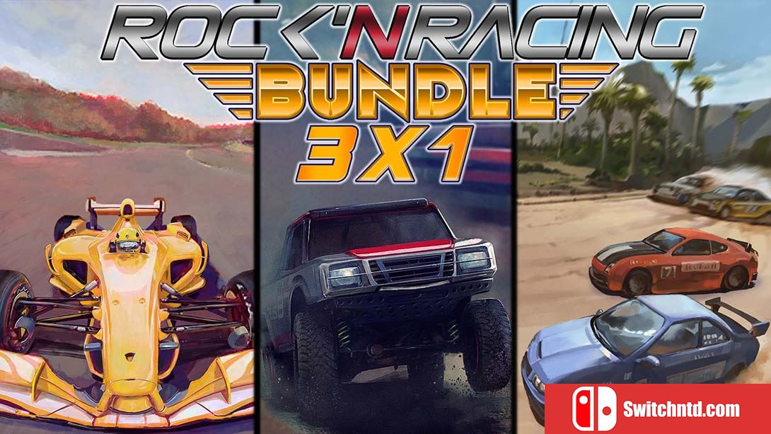 摇滚拉力 3合1 Rock N Racing Bundle 3 in 1 英语