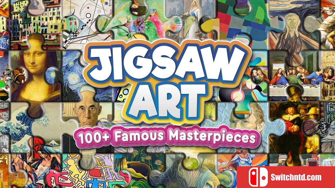 【美版】艺术拼图:100+多幅著名杰作 Jigsaw Art: 100+ Famous Masterpieces 中文