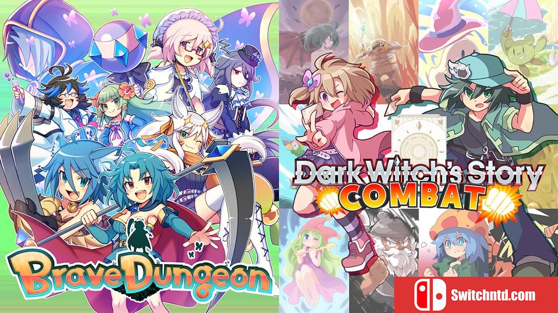 魔神少女：COMBAT+勇气地牢 Brave Dungeon + Dark Witchs Story:COMBAT 英语