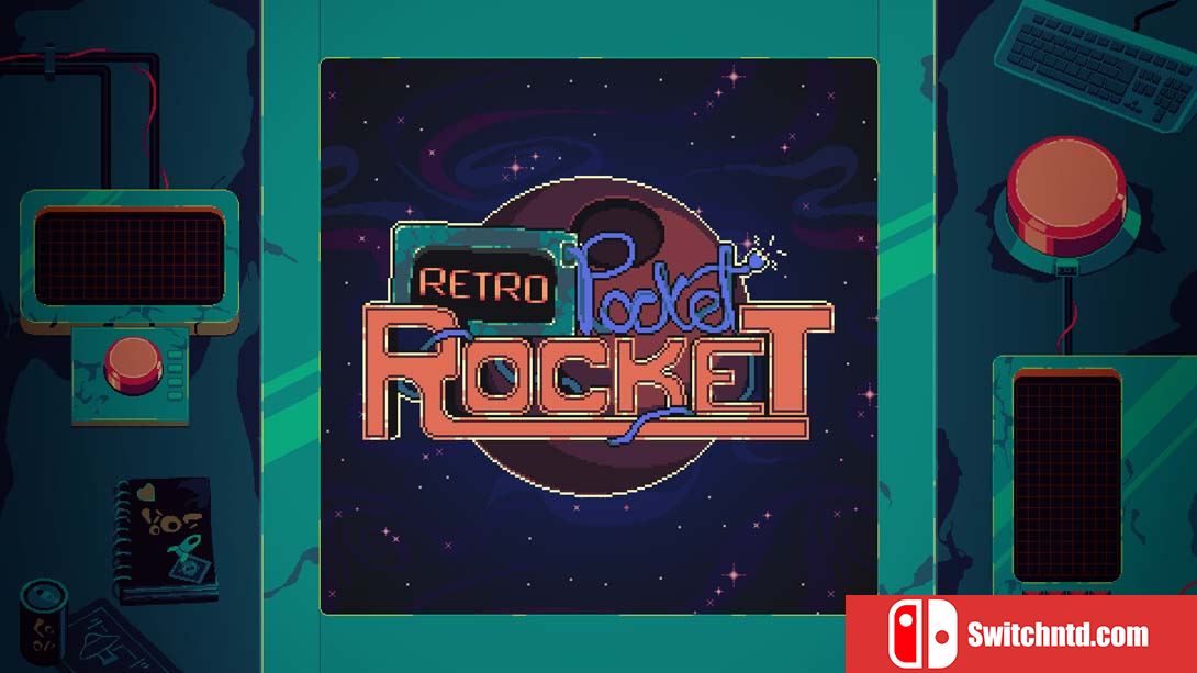 【美版】Retro Pocket Rocket 英语