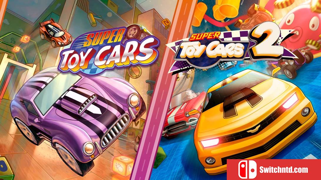 【美版】超级玩具汽车 1加2  Super Toy Cars 1 & 2 Bundle 英语