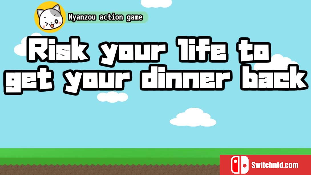 【美版】Risk your life to get your dinner back -Nyanzou action game- 英语