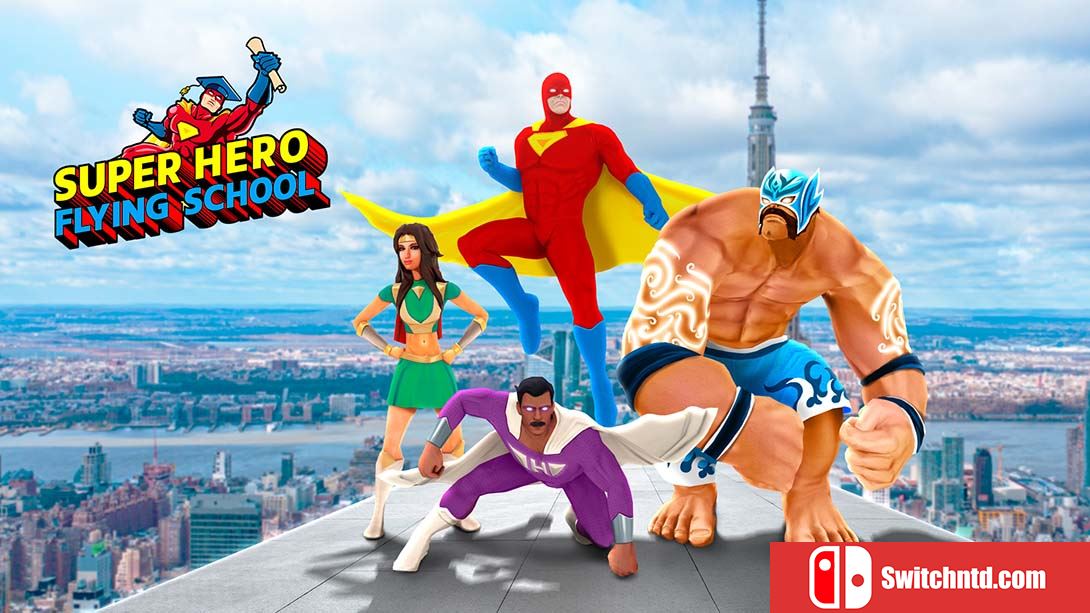 【美版】超级英雄飞行学校 Super Hero Flying School 中文