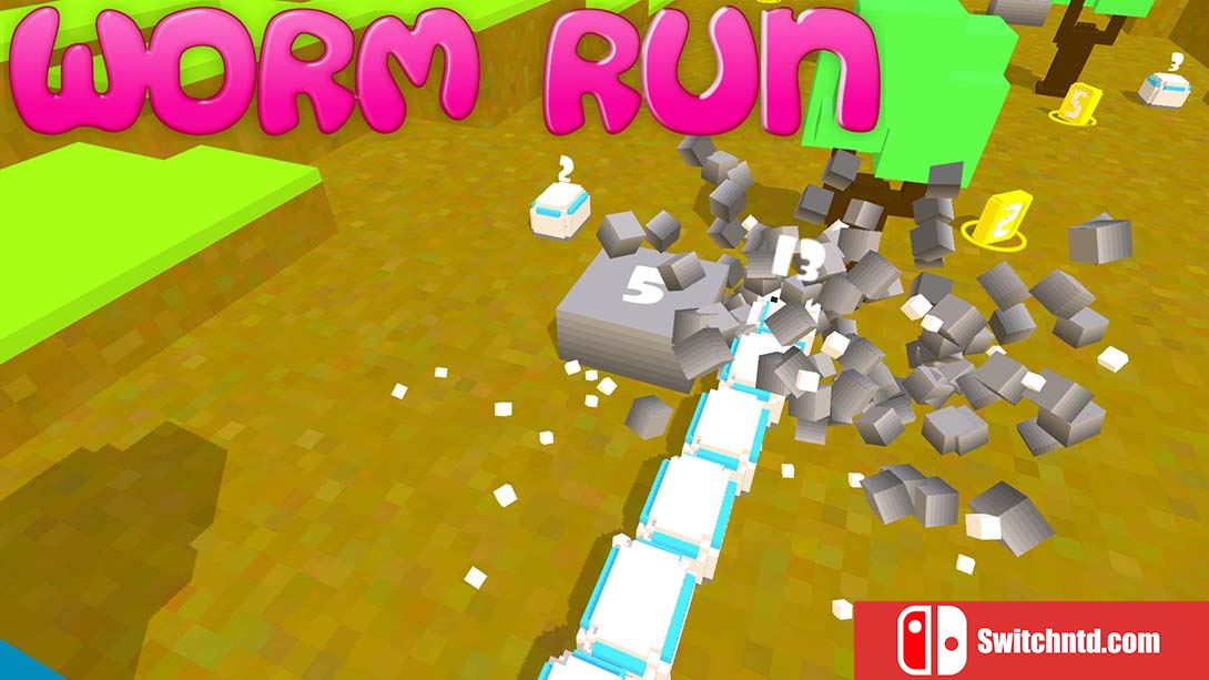 【美版】蠕虫快跑 Worm Run 英语