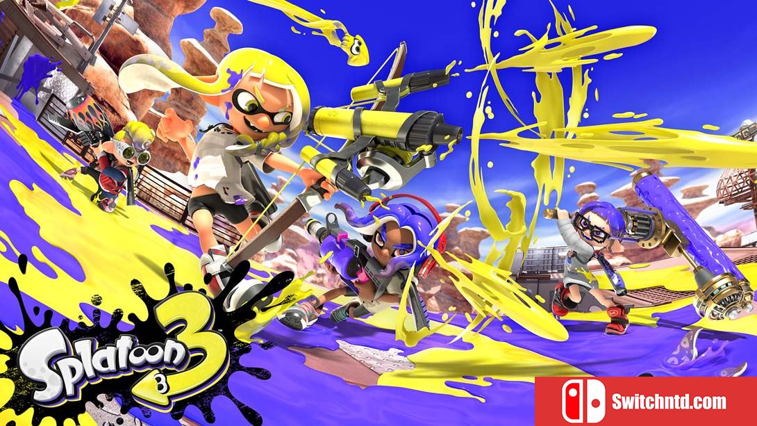 【美版】喷射战士3 斯普拉遁3 Splatoon 3 中文