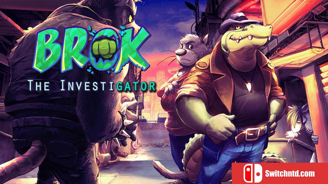 【美版】鳄鱼侦探布罗格 BROK the InvestiGator 中文