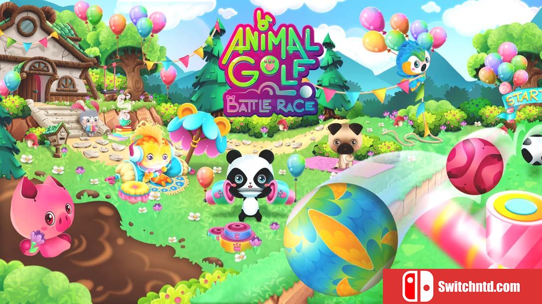 【美版】Animal Golf – Battle Race 英语