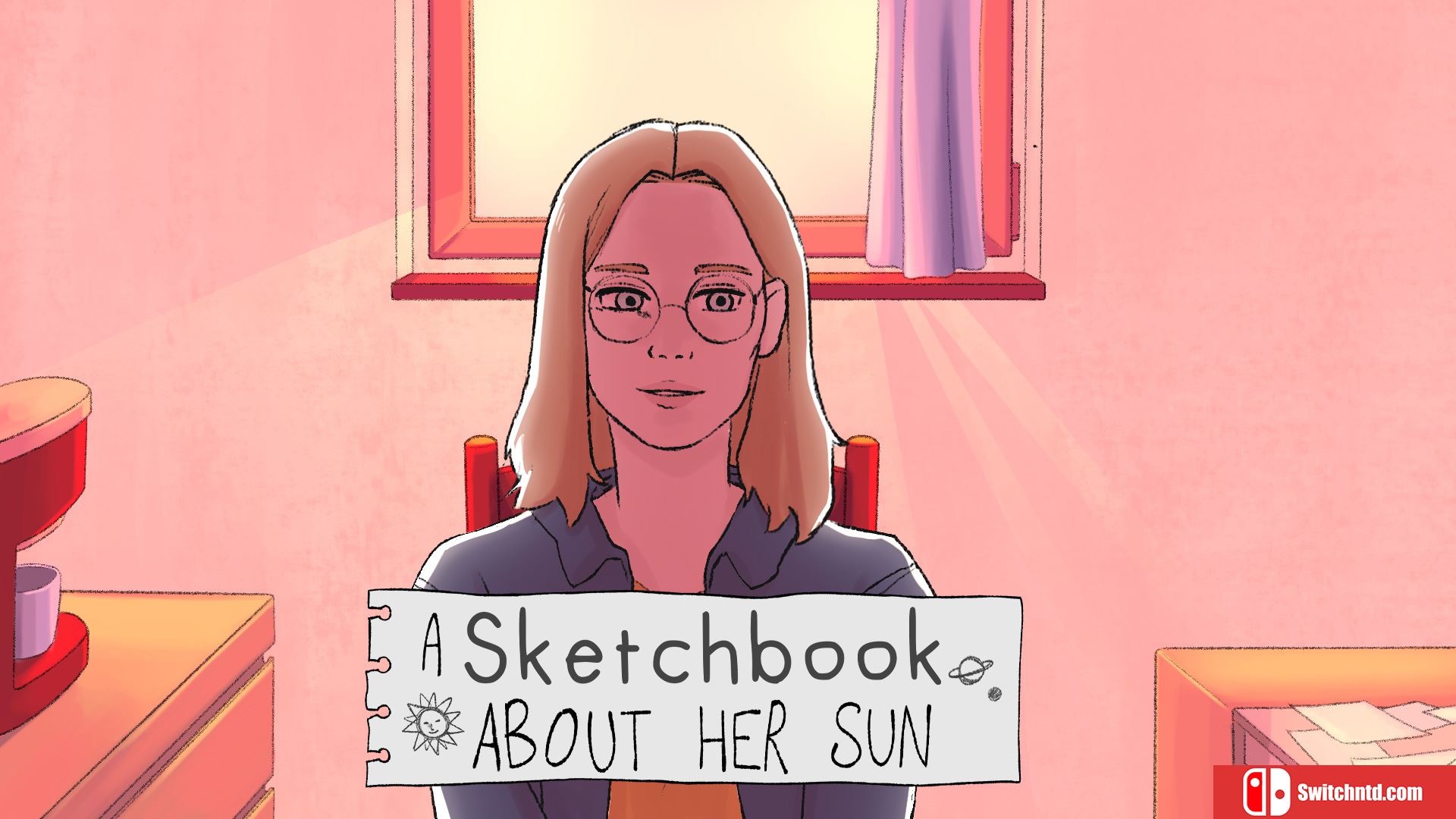 【美版】关于她的太阳素描本 A Sketchbook About Her Sun 英语