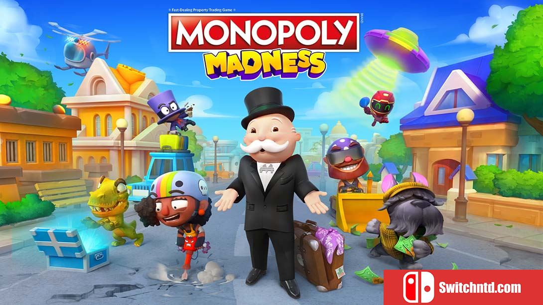【美版】地产大亨 狂乐派对 Monopoly Madness 中文