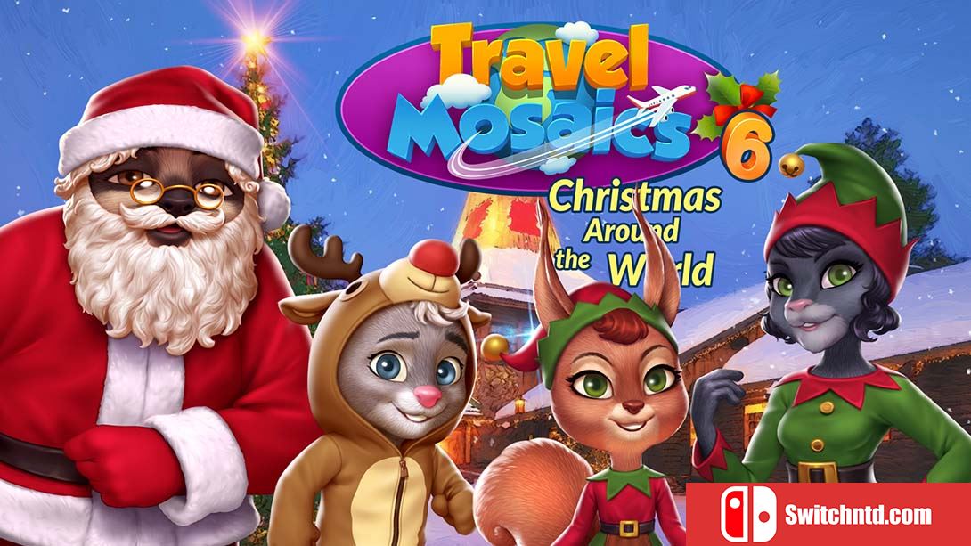 旅行马赛克6 Travel Mosaics 6 Christmas Around the World 英语