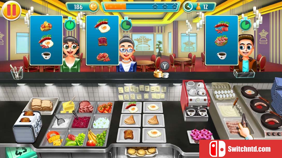 【美版】烹饪大亨三合一2 Cooking Tycoons2 英语_6