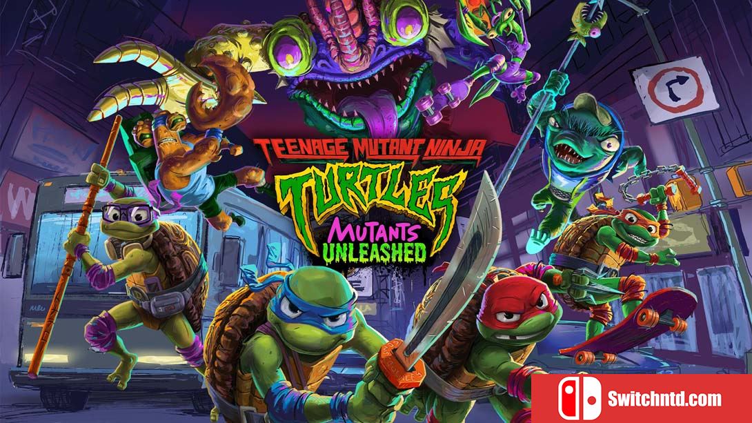 【美版】忍者神龟 变种解放 .Teenage Mutant Ninja Turtles Mutants Unleashed 中文