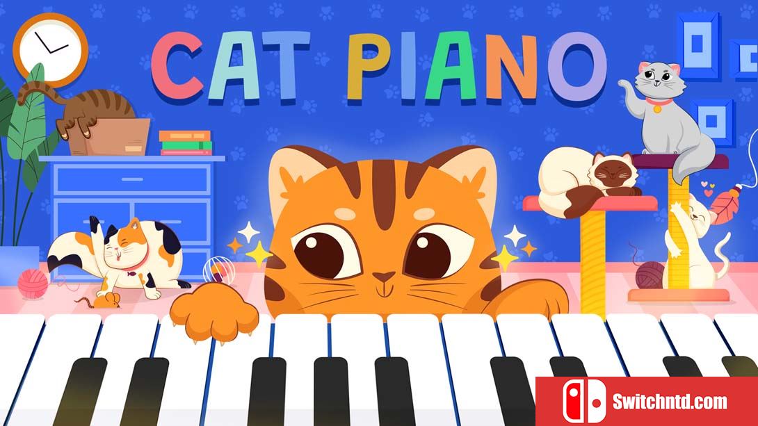 【美版】猫钢琴 .Cat Piano 中文
