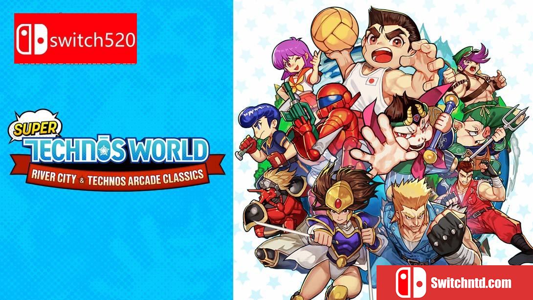 【美版】热血系列与街机经典收藏版 .Super Technos World River City & Arcade Classics 中文